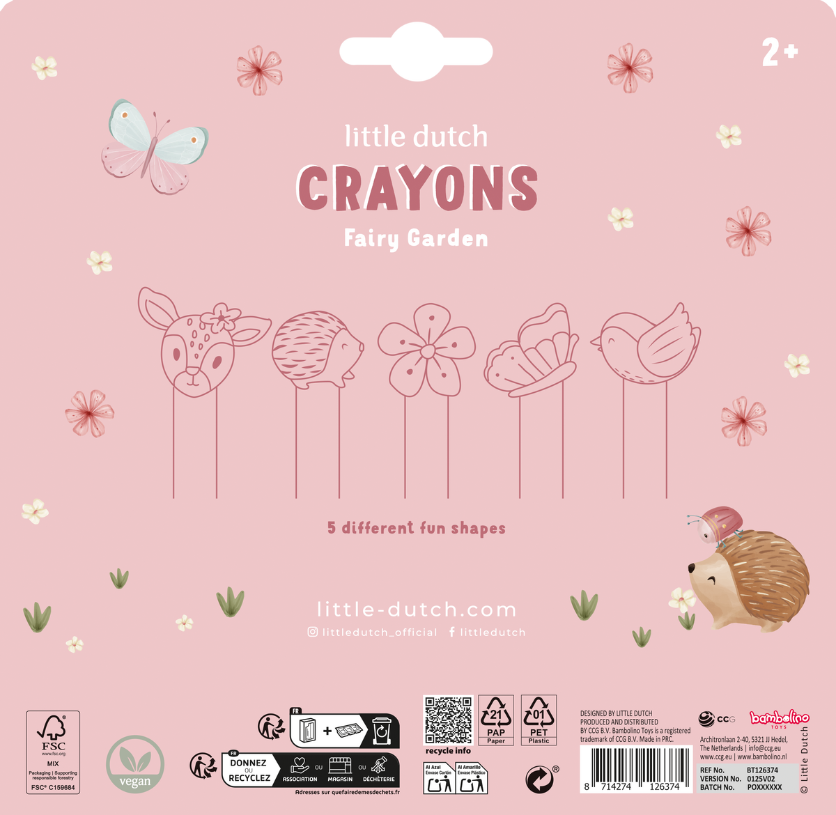 Wax Crayons | Fairy Garden