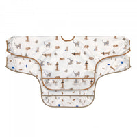 Long Sleeve Bib (2 pcs) Little Mateys royal blue