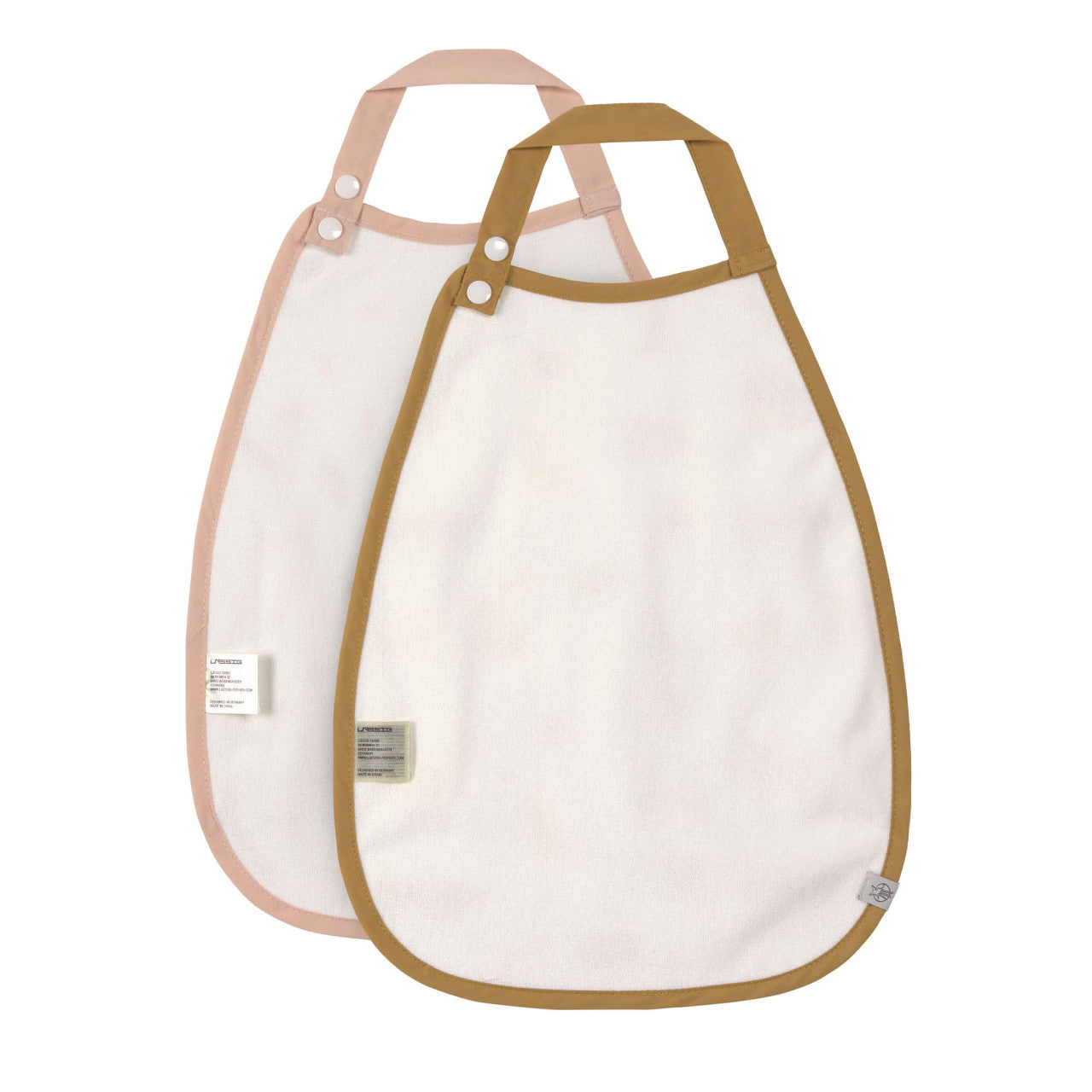 Medium Drop Bib 2 pcs, Little Mateys