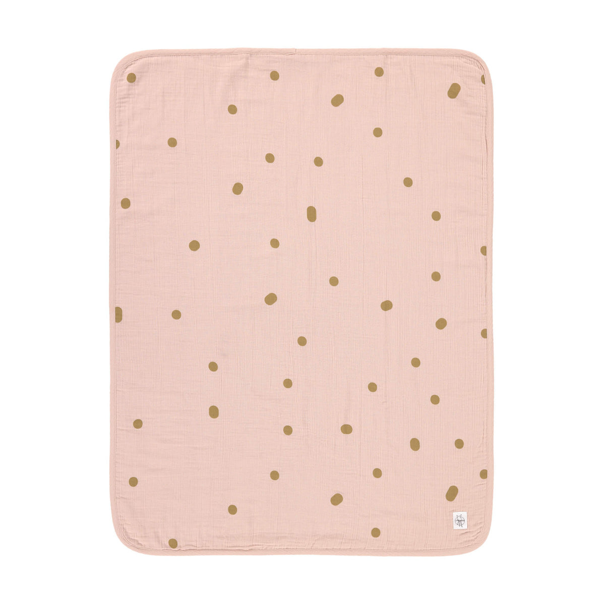 Muslin Blanket GOTS - Powder Pink