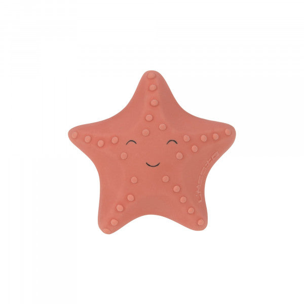 Baby Bath Toy Natural Rubber Starfish