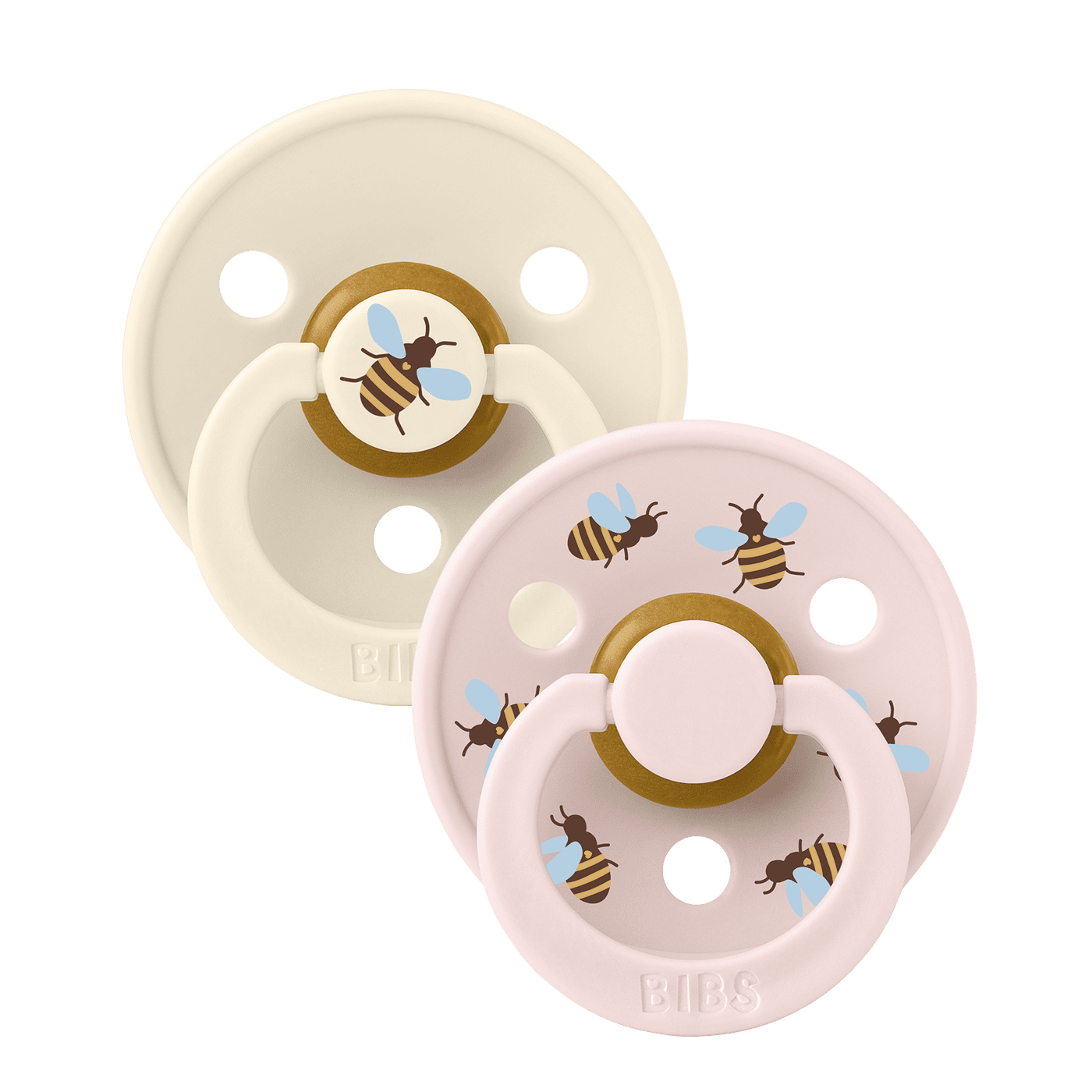 Bibs Dummy Studio Bumblebee Latex - Ivory Mix