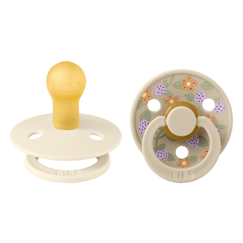 BIBS Dummy Liberty Strawberries & Cream - Ivory Mix