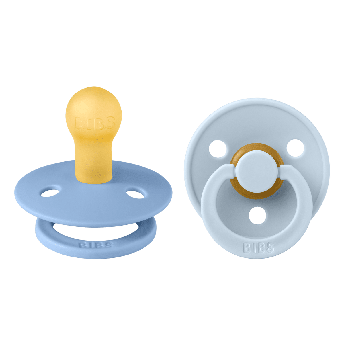 Bibs Dummy Sky Blue & Baby Blue