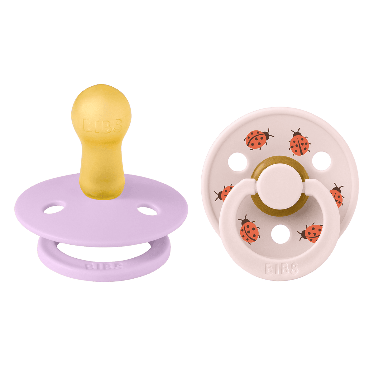 Bibs Dummy Studio Ladybug Latex - Violet Sky Mix