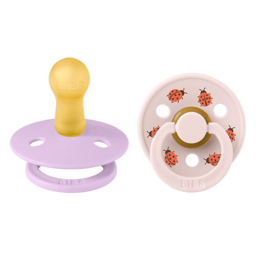 Bibs Dummy Studio Ladybug Latex - Violet Sky Mix