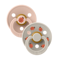 Bibs Dummy Studio Ladybug Latex - Blush Mix