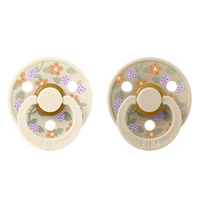BIBS Dummy Liberty Strawberries & Cream - Ivory Mix