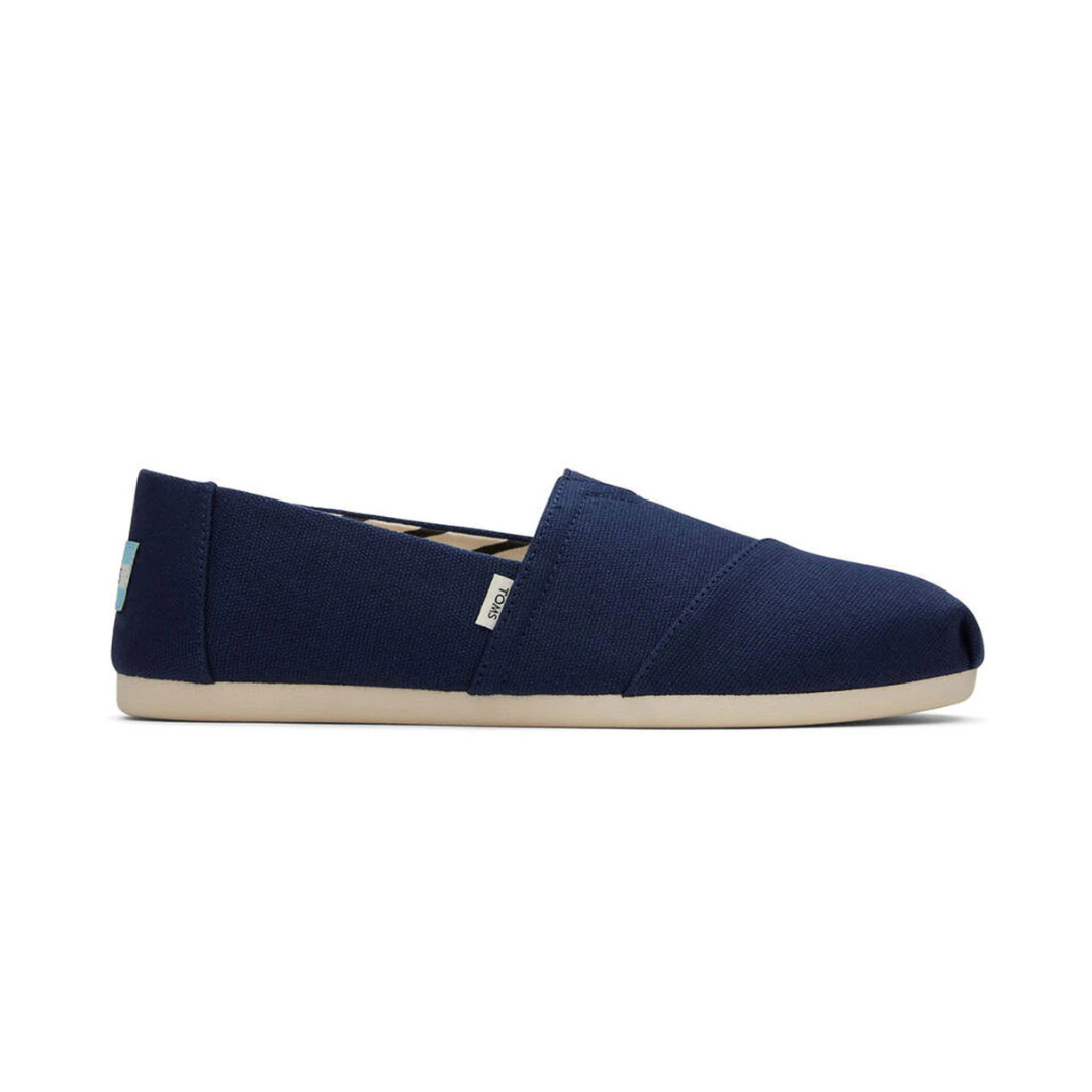 Men's Alpargata Classic - Navy Recycled Cotton Canvas