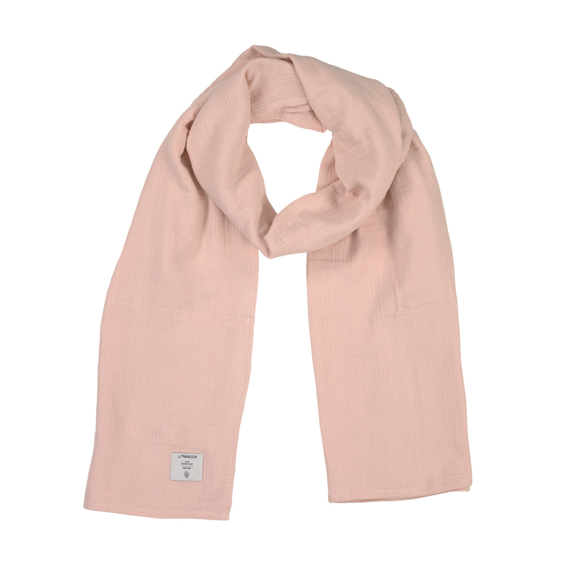 Muslin Nursing Scarf Powder Pink