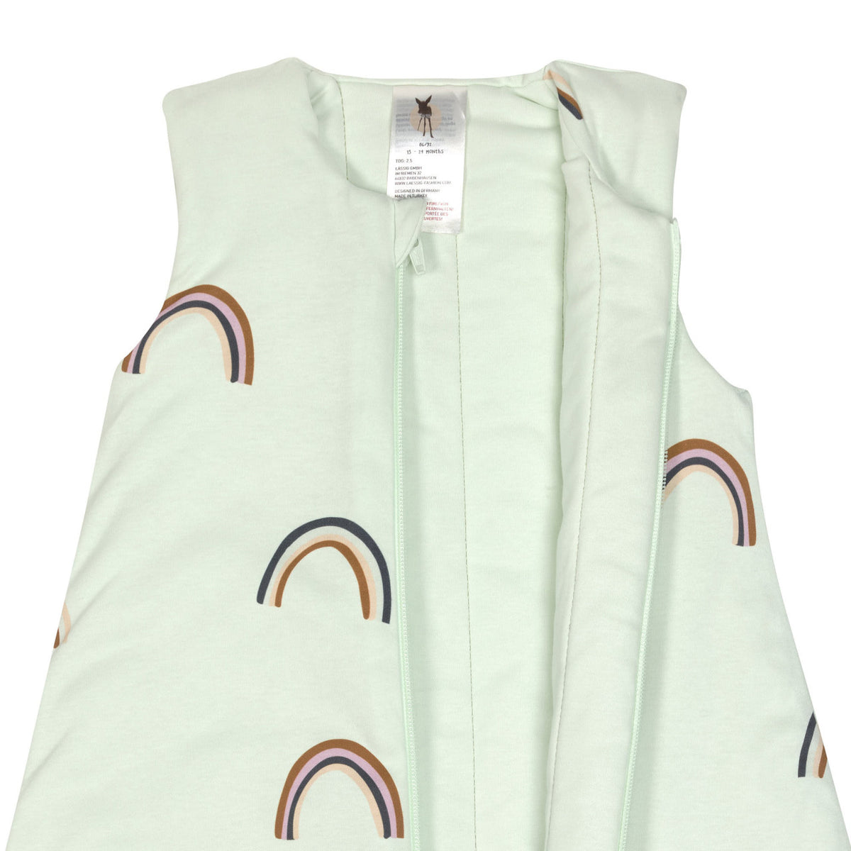 Baby Sleeping Jumper TOG 2,5 - Rainbow mint