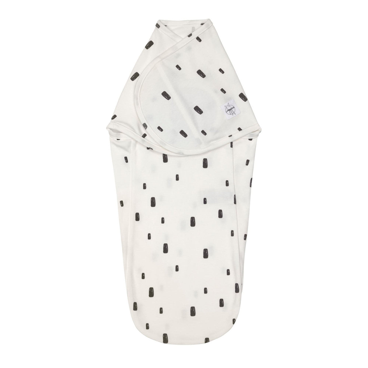 Cozy Swaddle Bag  GOTS, Bricks milky