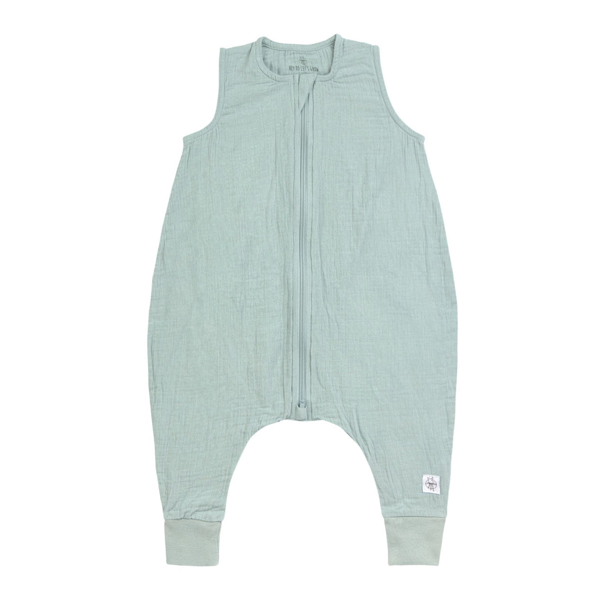 Sleeping Jumper Muslin - Organic Cotton, silver grey