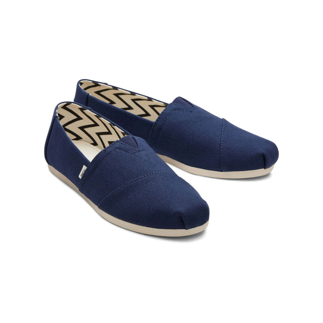 Men's Alpargata Classic - Navy Recycled Cotton Canvas