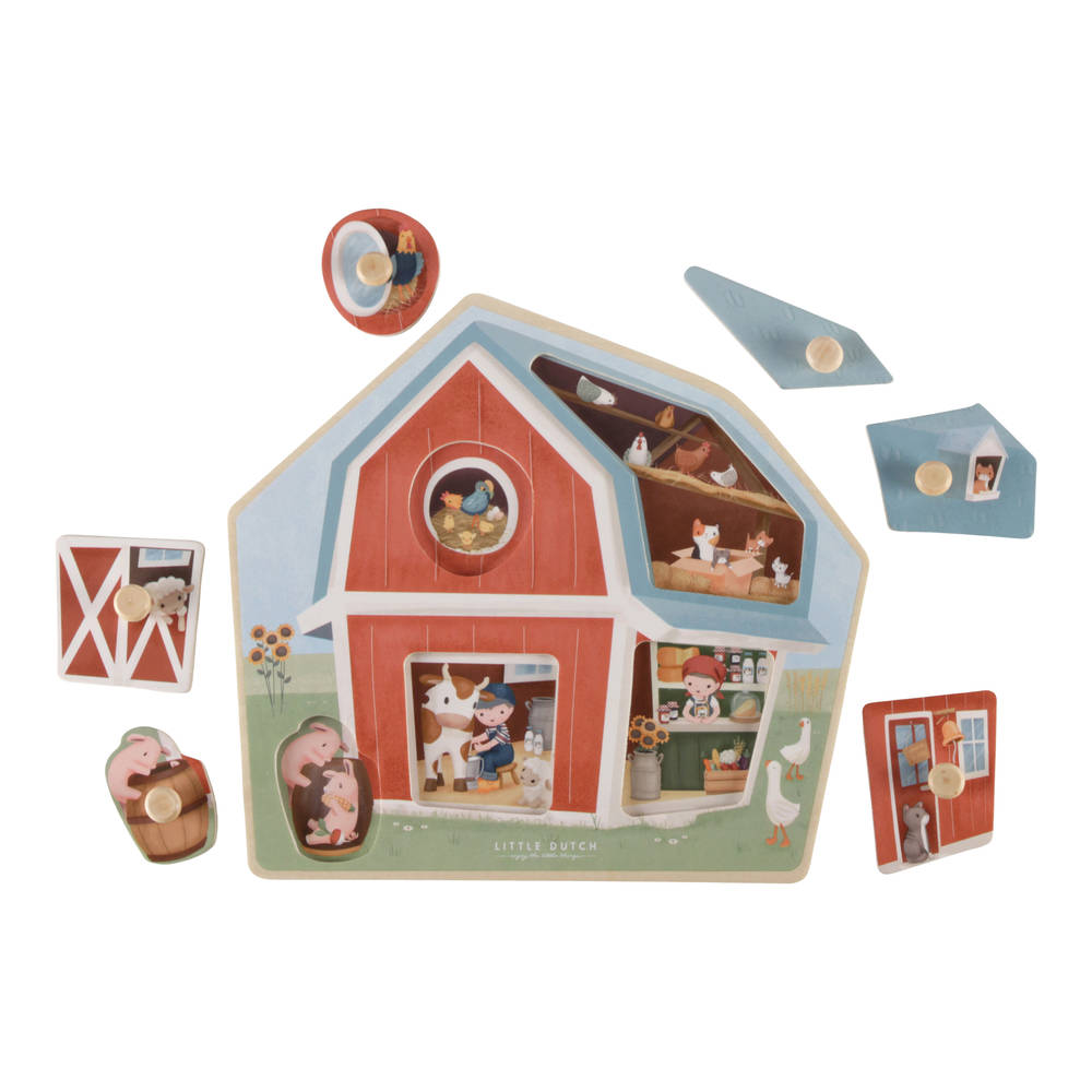 Wooden puzzle Little Farm