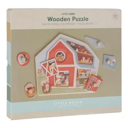 Wooden puzzle Little Farm