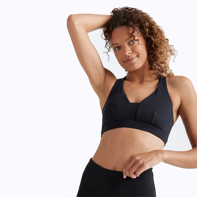 Butterfly Sports Bra Black