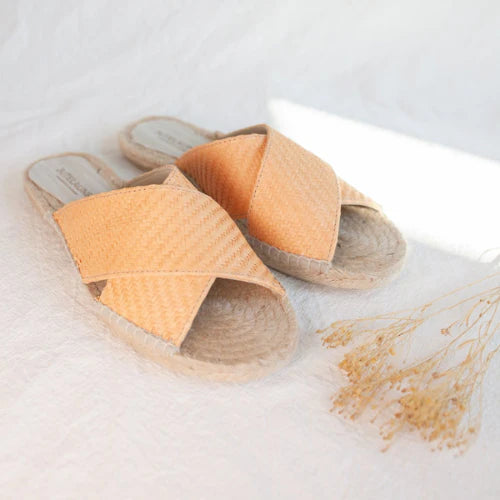 The Vegan Salmon Crossed Flats