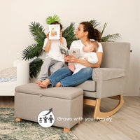 Serena Rocking & Nursing Chair Bouclé