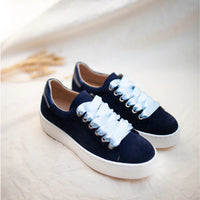 The Navy Tennis Sneakers