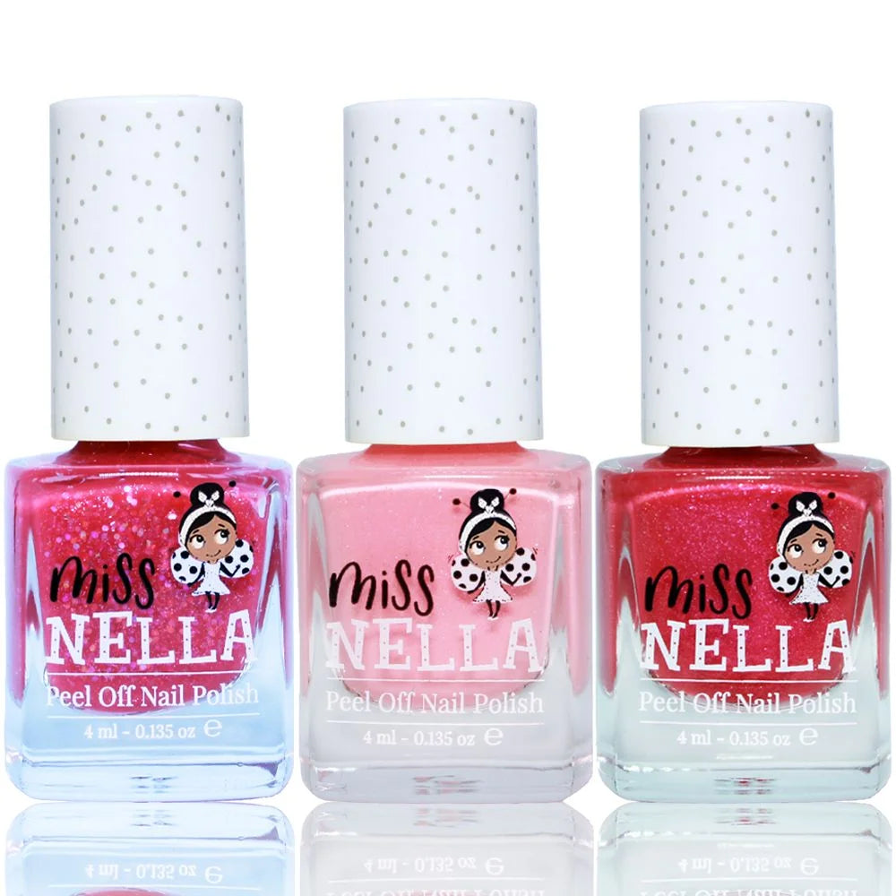 Pink Glitter Attack - 3 Nailpolish Set