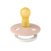 Bibs Glow-in-the-Dark Dummy Blush & Vanilla