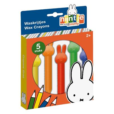 Miffy Crayons, 5pcs