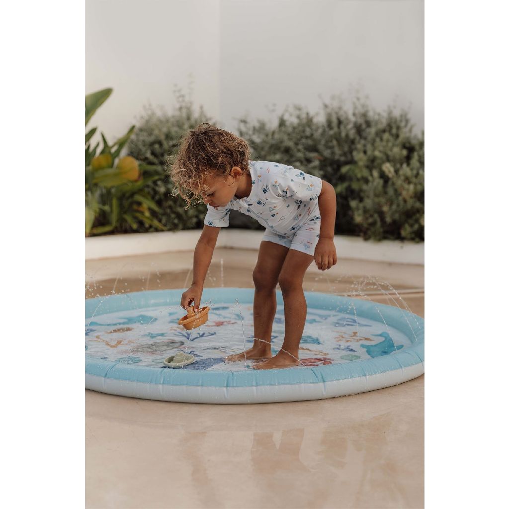 Ocean Dream Sprinkler Mat Blue 150 cm