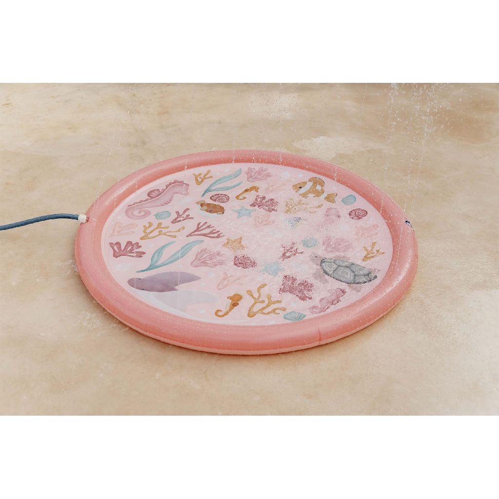 Ocean Dream Sprinkler Mat Pink 150 cm