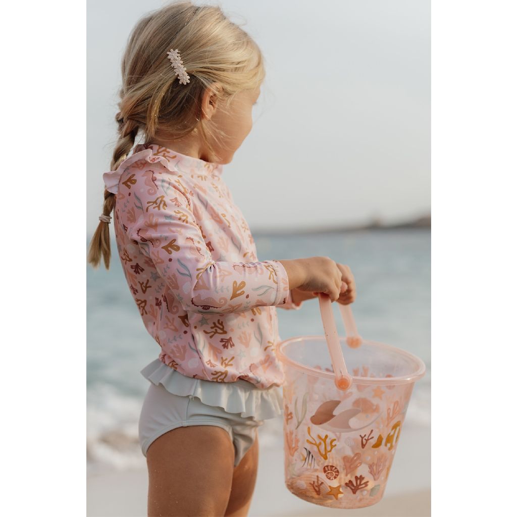 Ocean Dreams Bucket Pink 19cm