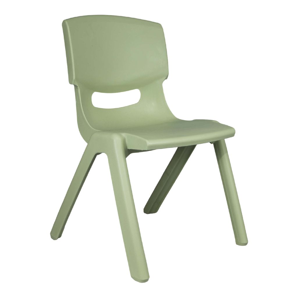 Kids Plastic Chair | Pastel Green