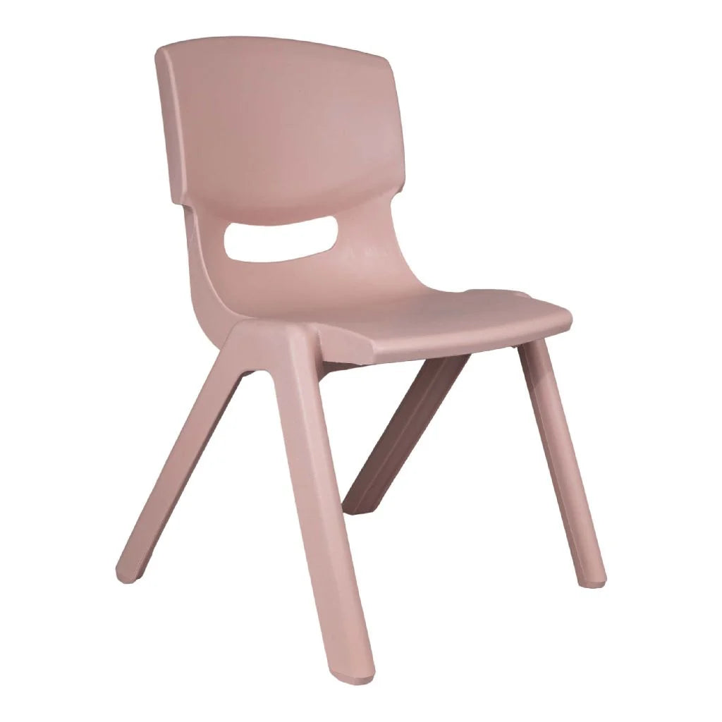 Kids Plastic Chair | Pastel Pink