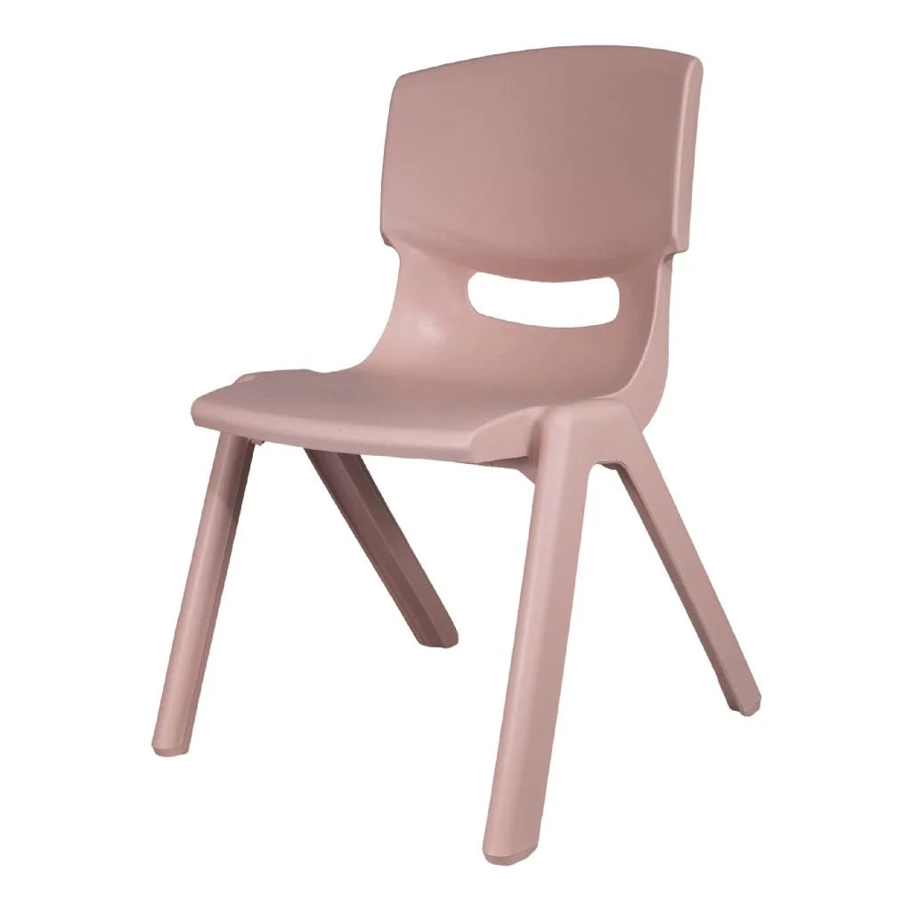Kids Plastic Chair | Pastel Pink