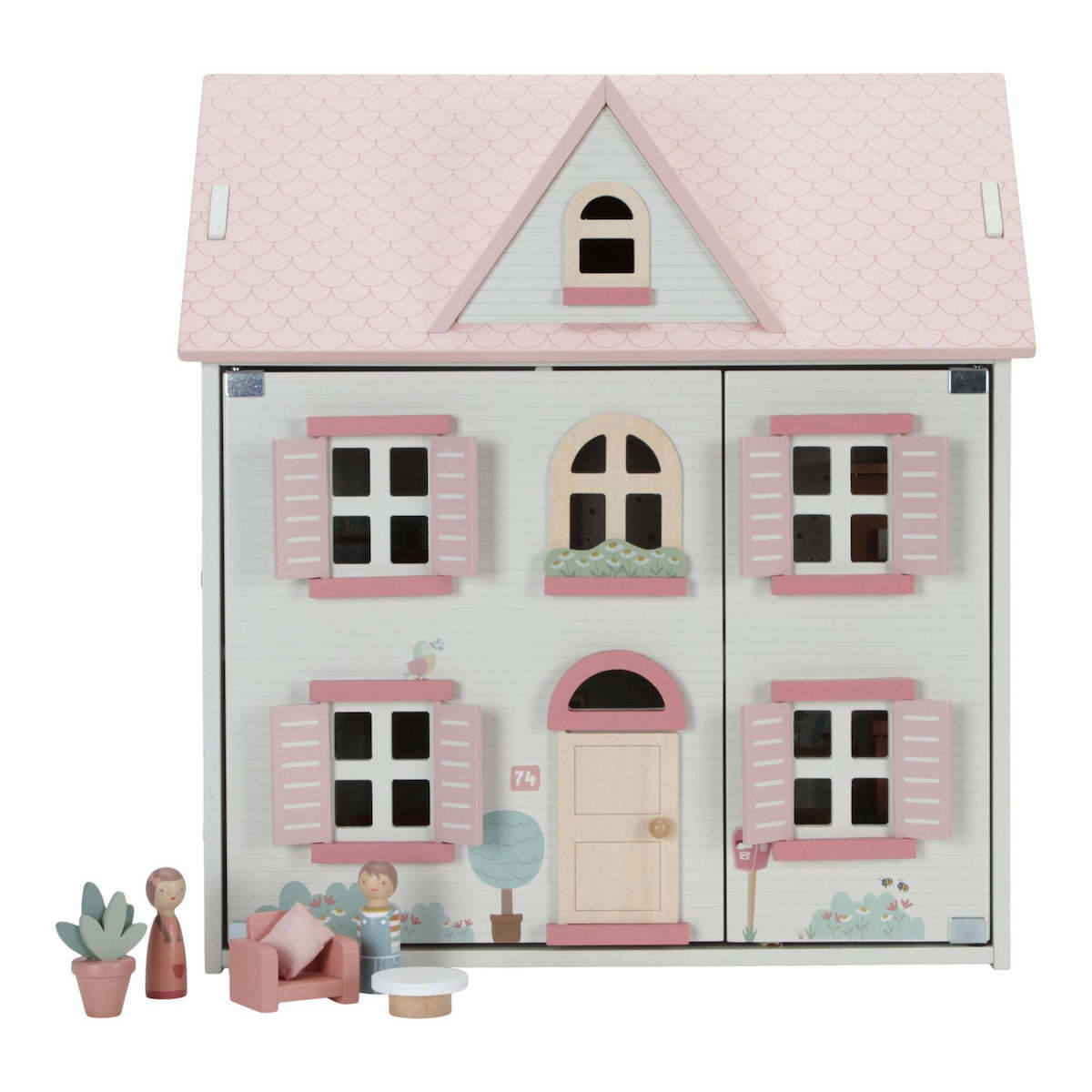 Wooden dollhouse Medium