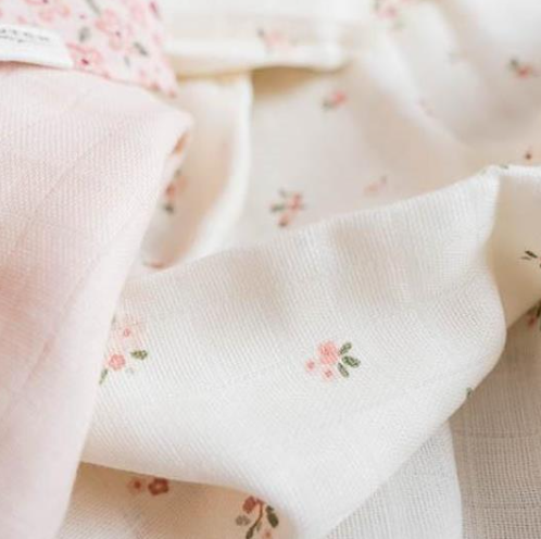 Summer sleeping bag muslin Fairy Blossom