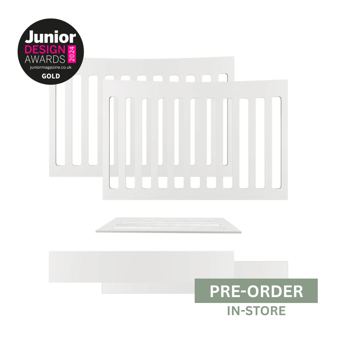 Serena Cot Bed Extension - White