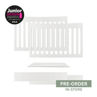 Serena Cot Bed Extension - White