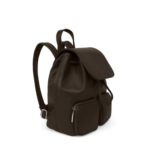 Tatum Vegan Backpack - Loom Espresso