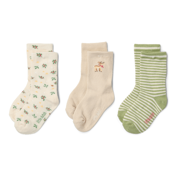 3-Pack Socks | Little Christmas