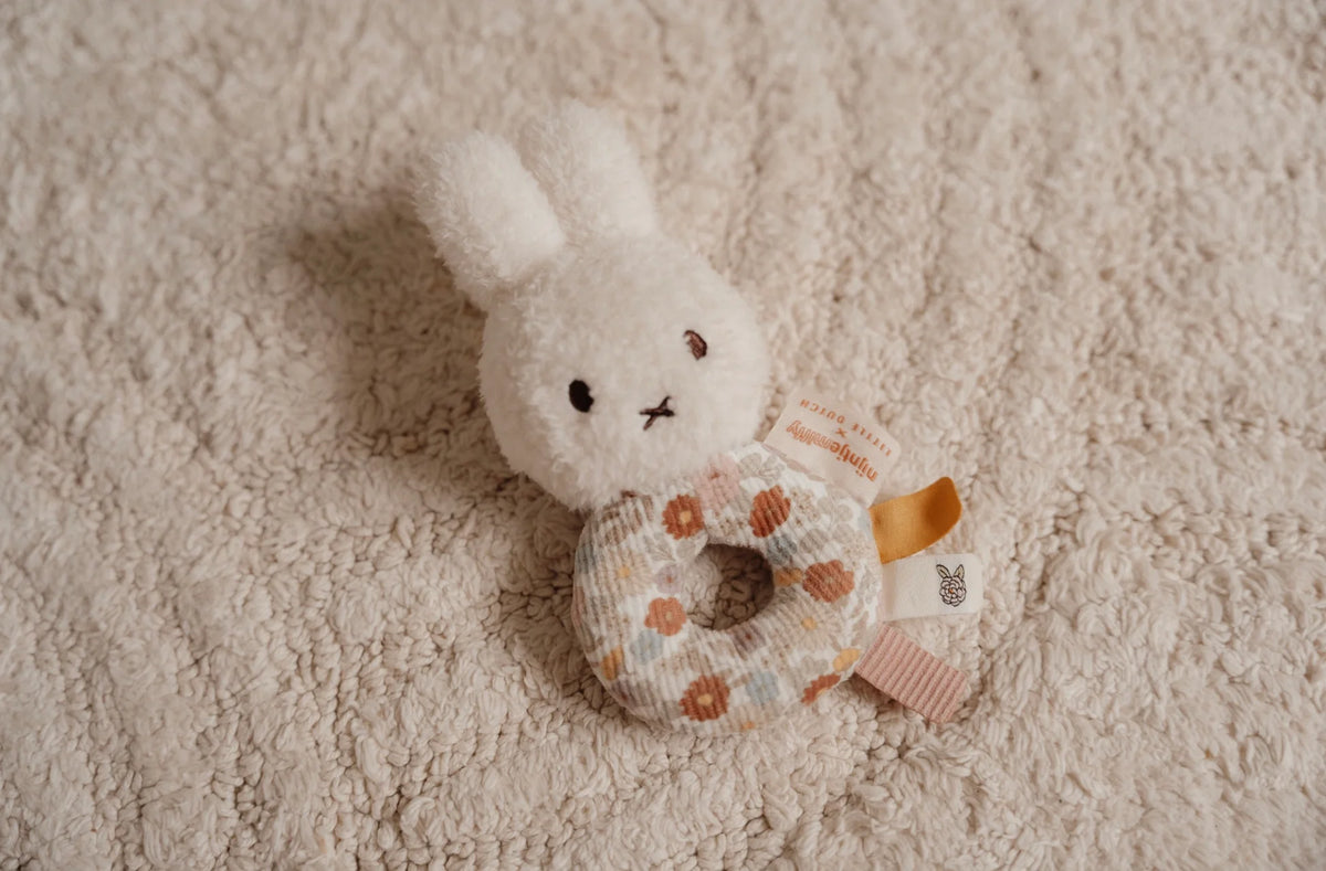 Miffy rattle Vintage Little Flowers