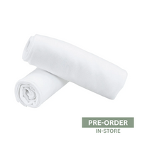Hera Cot Bed Organic Fitted Sheets (60x120cm) - Two Pack