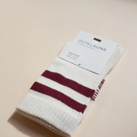 The Burgundy Socks