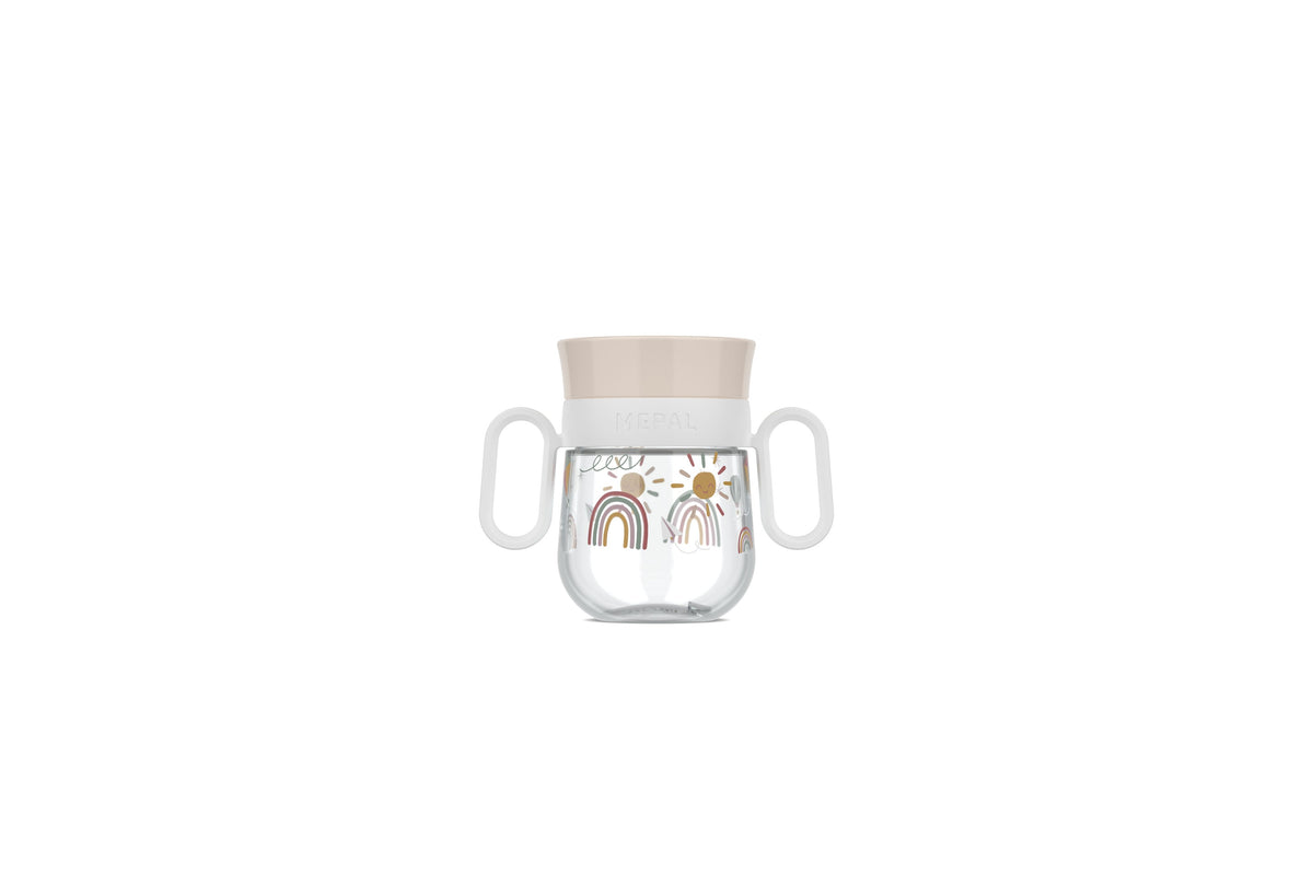 Trainer Cup 360° Mepal Mio 200 ml - Sunshine & Rainbow