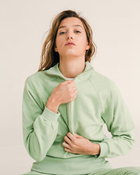The Mint Zip Sweatshirt