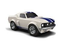 Racing Car Ford Mustang - Ivory White