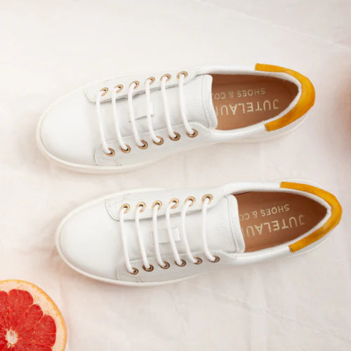 The Yellow Tennis Sneakers