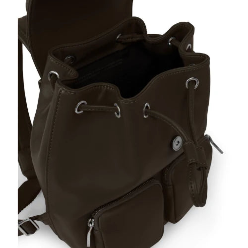 Tatum Vegan Backpack - Loom Espresso