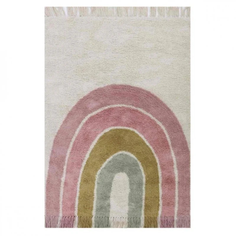 Rug Rainbow Pink | 130x90 cm