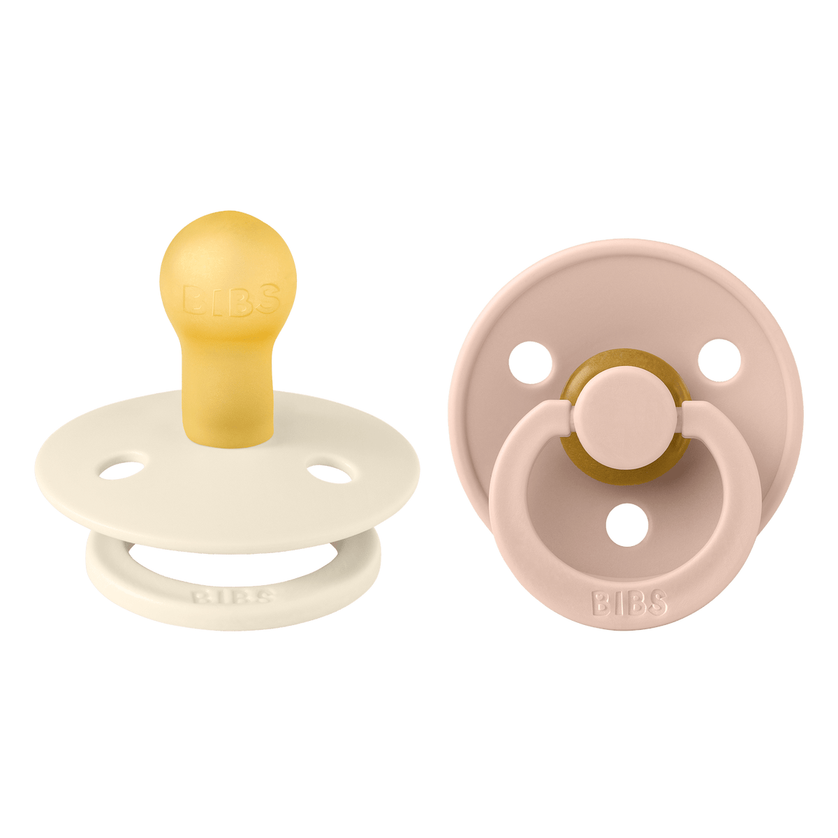 Bibs Dummy - Ivory & Blush