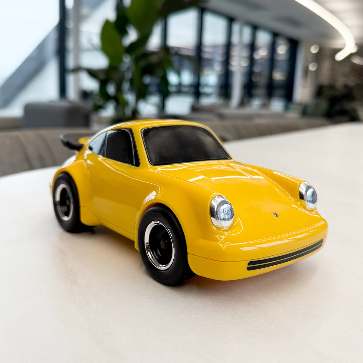 Racing Car Porsche - Golden Yellow